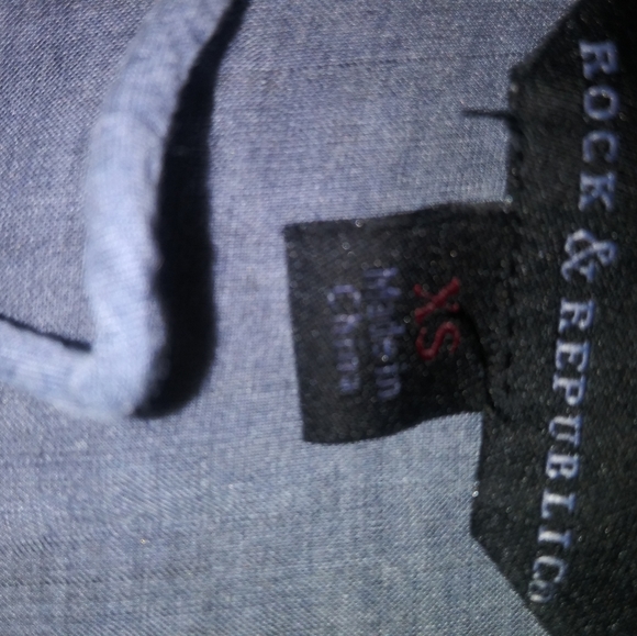 Rock & Republic Tops - Rock & Republic High Low Bell Sleeve Blouse